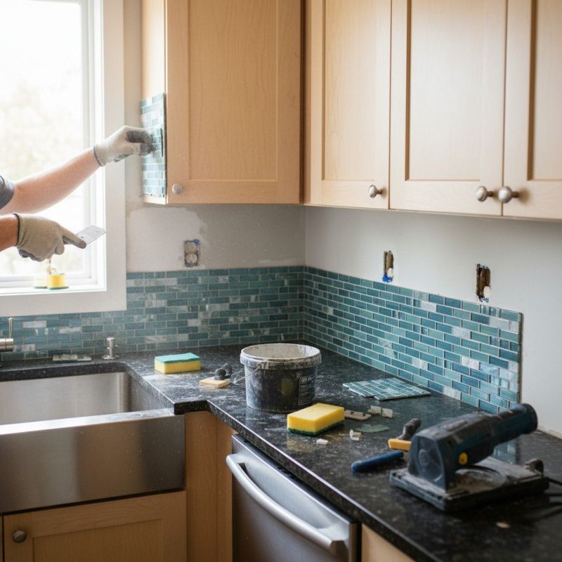Backsplash Installation in Wilmington, NC