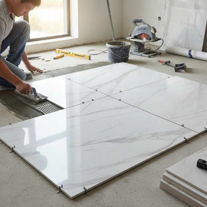 Granite Floor Installation in Alpharetta, GA