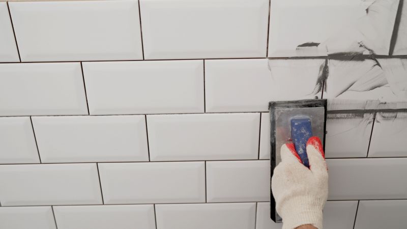 Bathroom Tile Grout Restoration