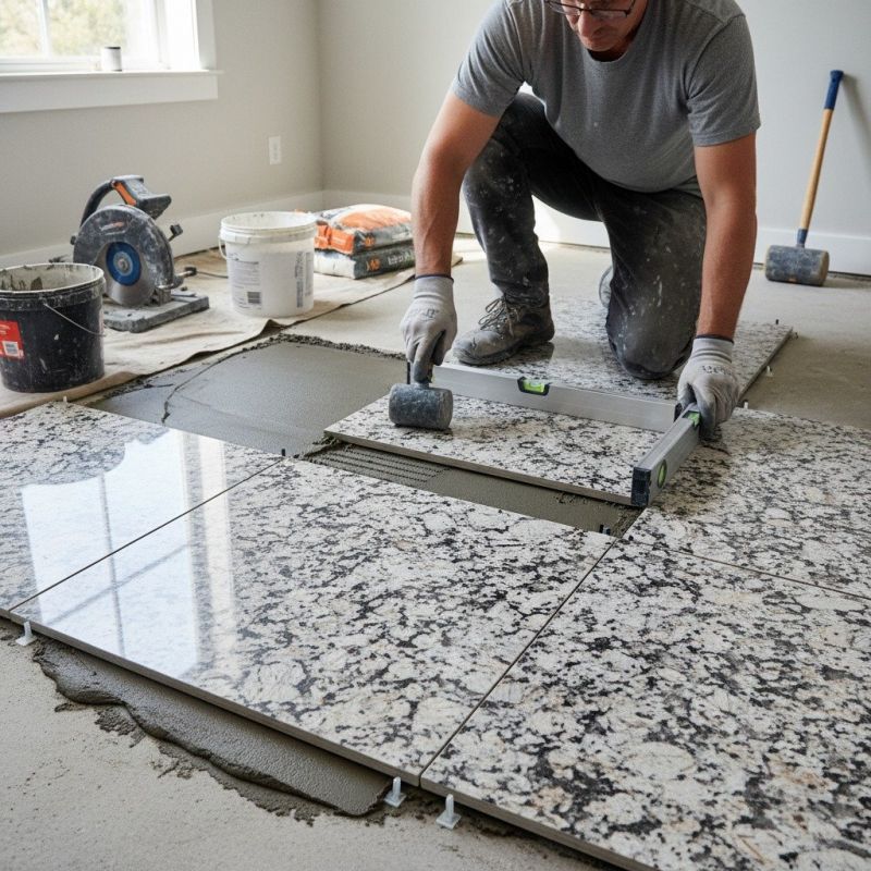 Marble Floor Replacement in Wilmington, NC