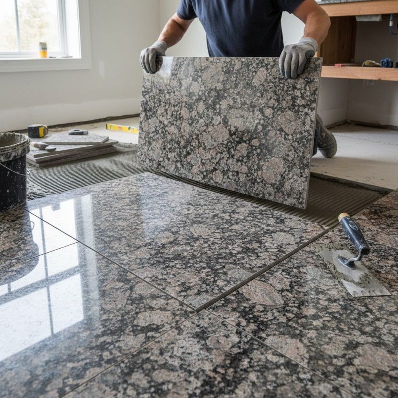 Terrazzo Tile Installation in Overland Park, KS
