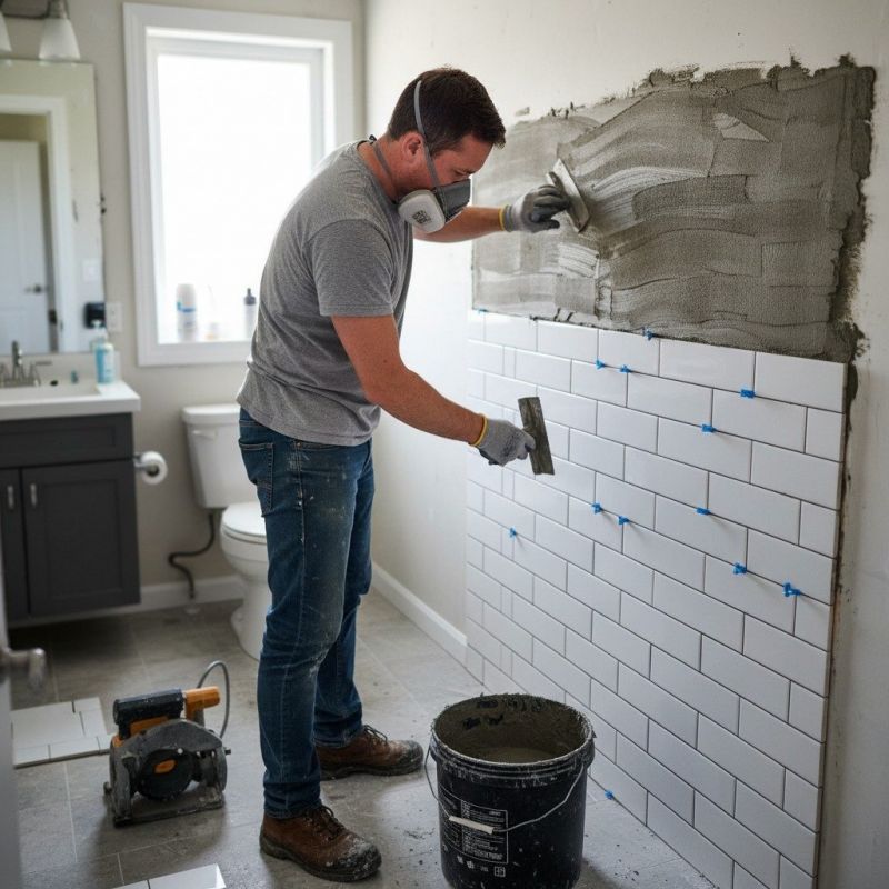 Tile Shower Floor Installation in Longmont, CO