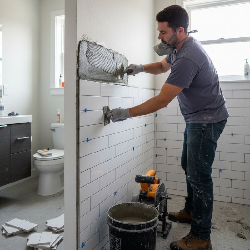 Tile Shower Floor Installation in Littleton, CO