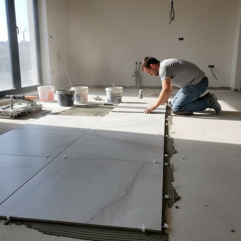 Travertine Floor Installation in Baltimore, MD